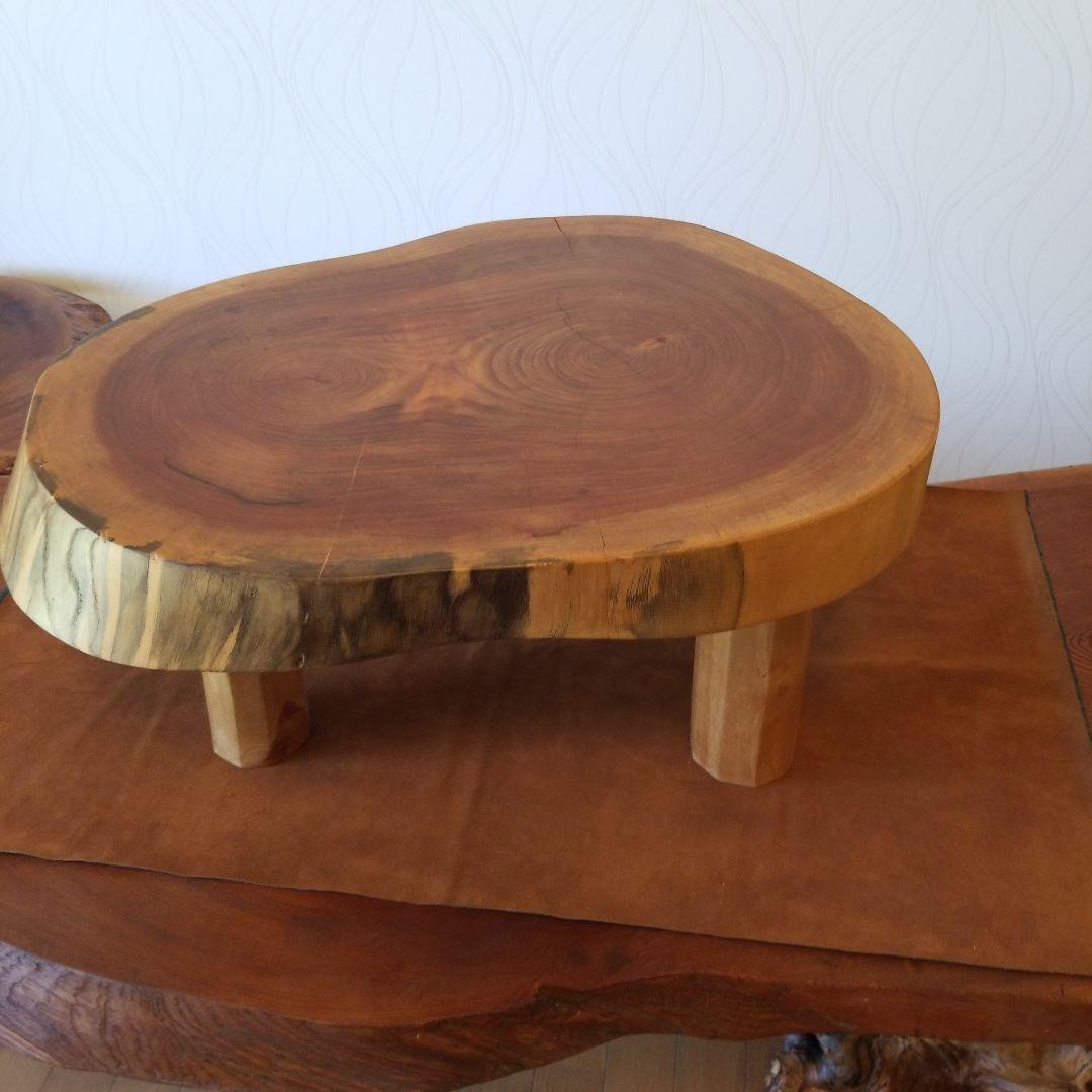 M*様 サイドテーブル《欅けやき》3本脚