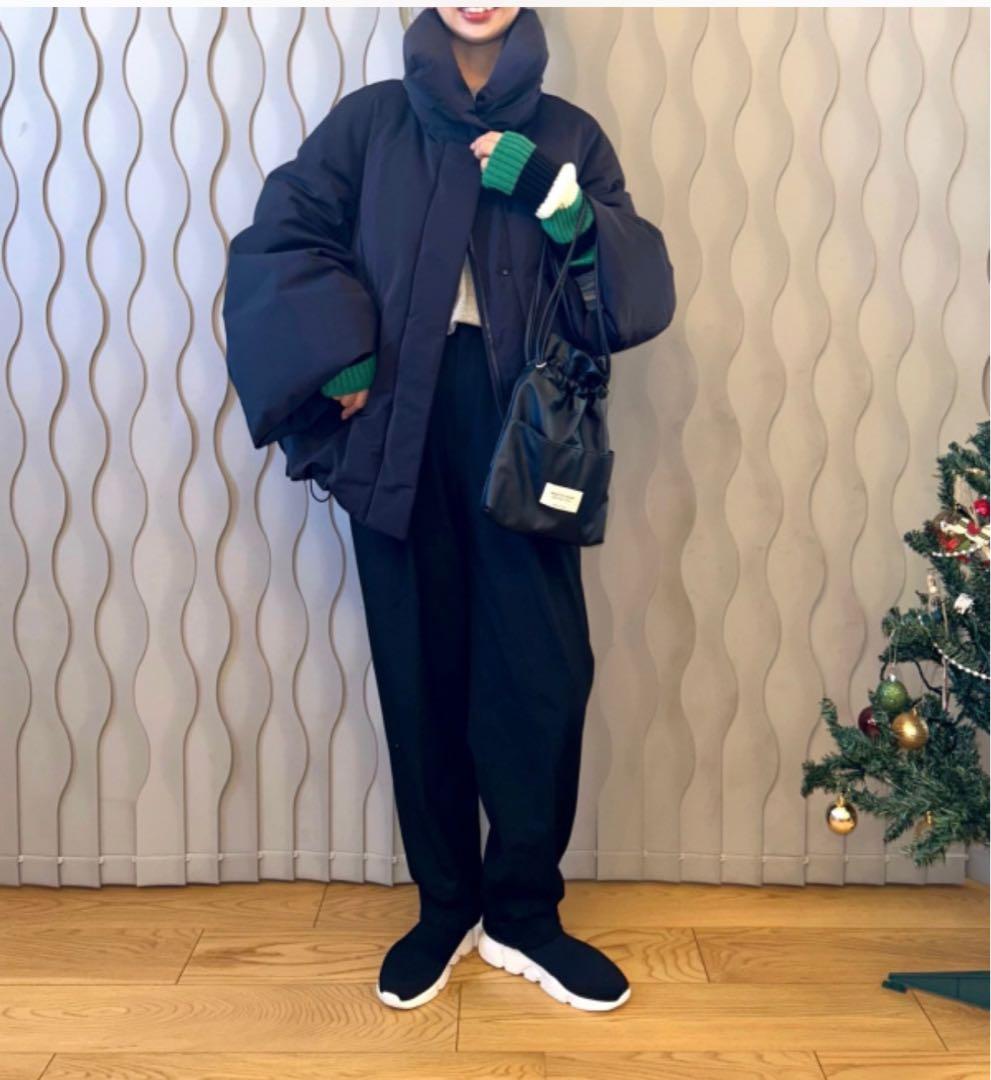 ユニクロ +J ハイブリッドダウンジャケット ネイビー XL ジル