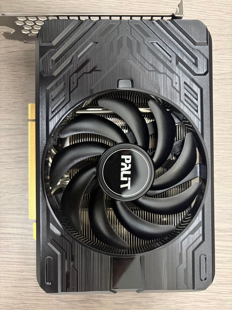 PALIT RTX 4060 Ti 8GB グラフィックボード PalitのGeForce RTX 4060 Ti 8GBは3製品、シングルファンモデルもあり