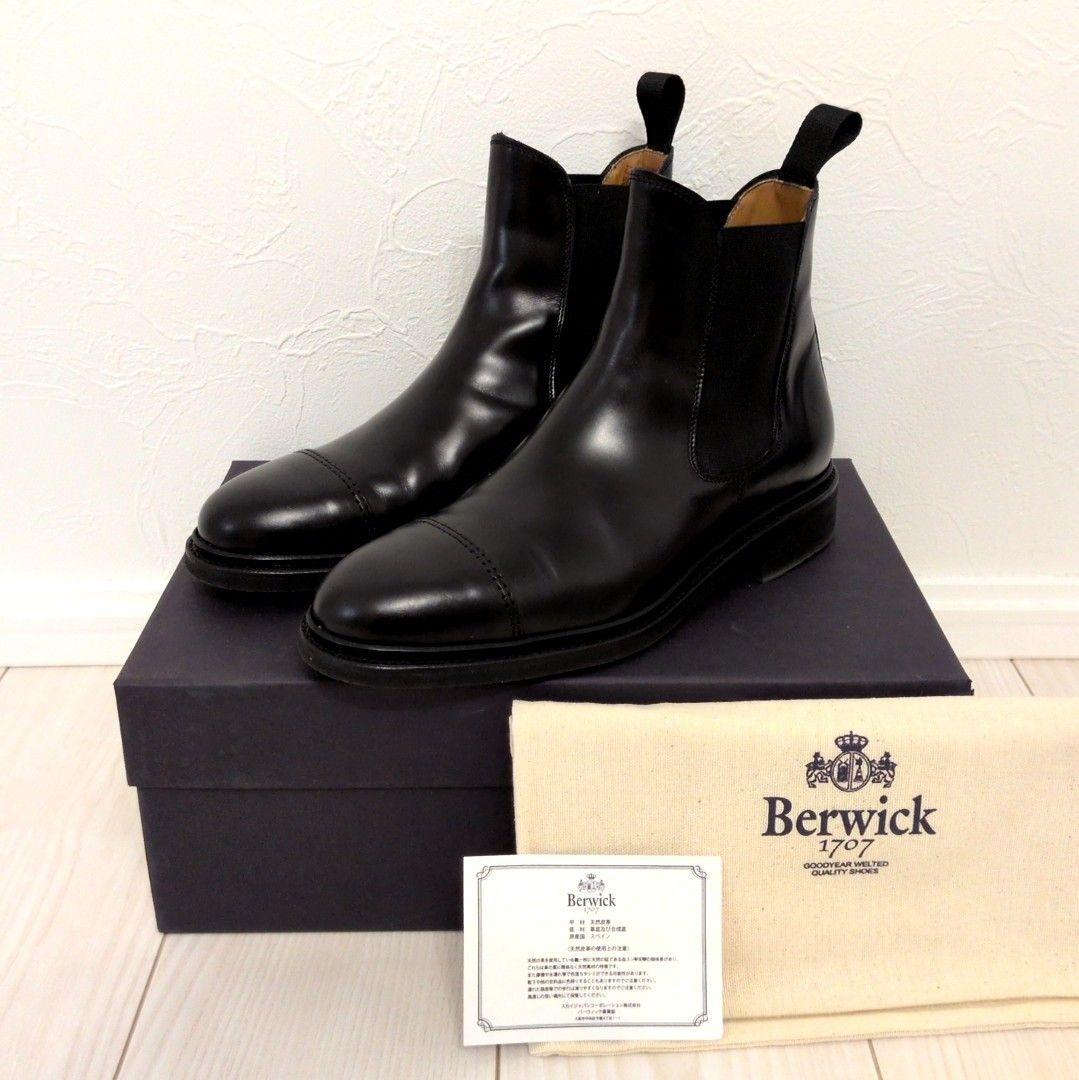 Berwick 632ROMLBK 26cmサイドゴアブーツ ブラック Berwick1707 | ブーツ | 632ROMLBK – バーウィック オンラインストア