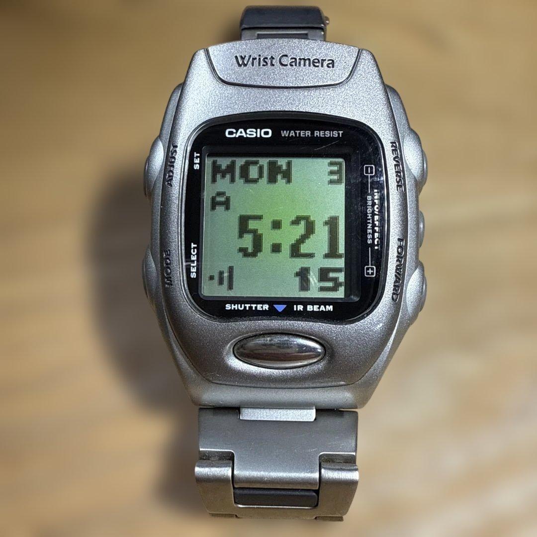CASIO WQV-2 Wrist Camera デジタル腕時計　リストカメラ CASIOのリストカメラWQV-2 | 時計De娯楽