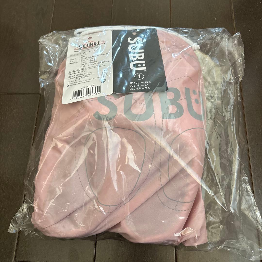 SUBU サンダル ピンク スブ SUBU SUBU PINK [SB-15 FW24] （PINK） -ファッション通販