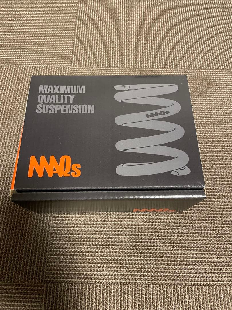 MAQs ID60 H125mm 8K スプリング　直巻 MAQs ID60 H125mm 8K MAQS 2本セット 送料無料 直巻 直巻き スプリング