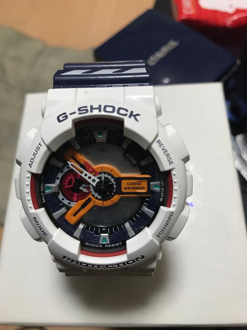 h*i様 【希少】G-SHOCKエヴァンゲリオン コラボ 綾波レイモデルGA-1 CASIO G-SHOCK×エヴァンゲリオン GA-110PS-7AJR 激レア 綾波レイモデル