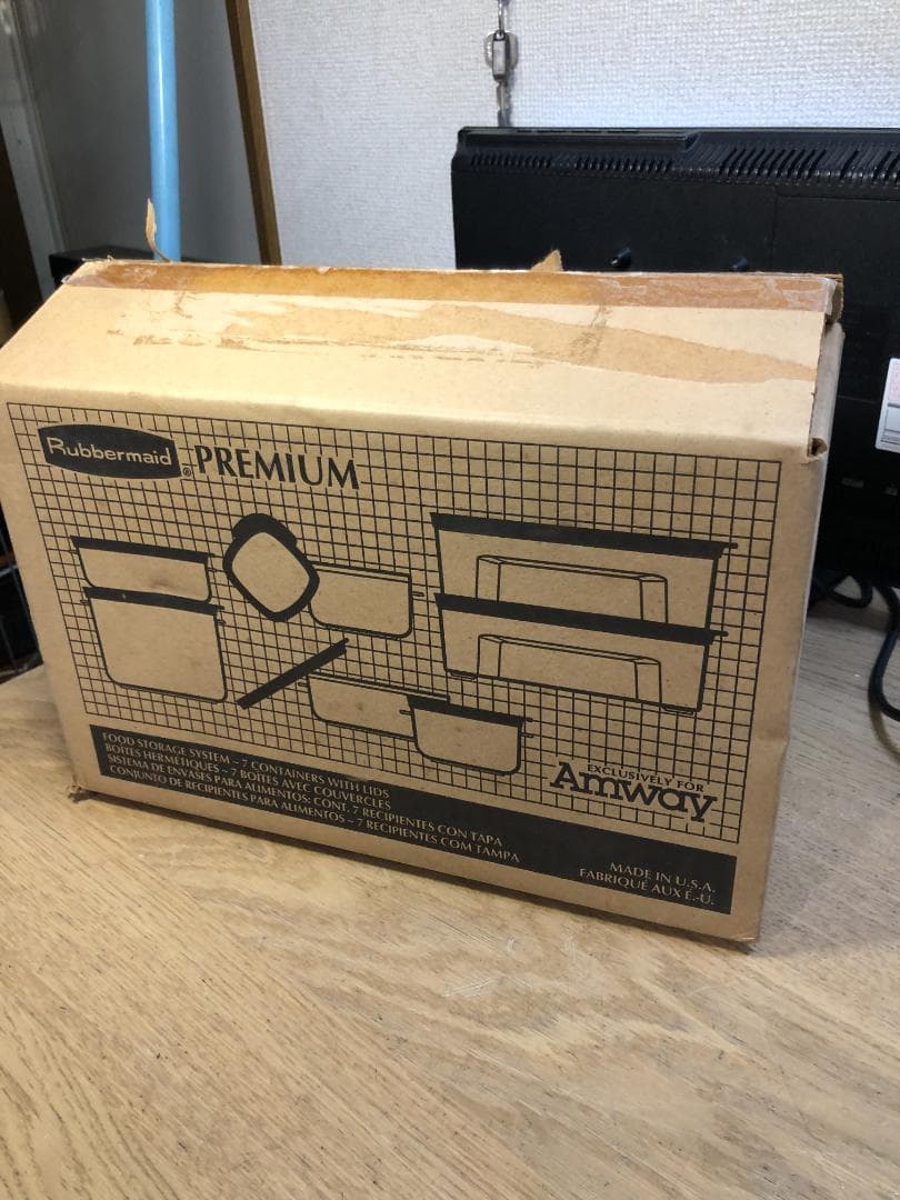 アムウェイ　タッパー　ストレージウェア　ラバーメイド7点 アムウェイストレージウェアby ラバーメイド タッパー 7個セット 新品