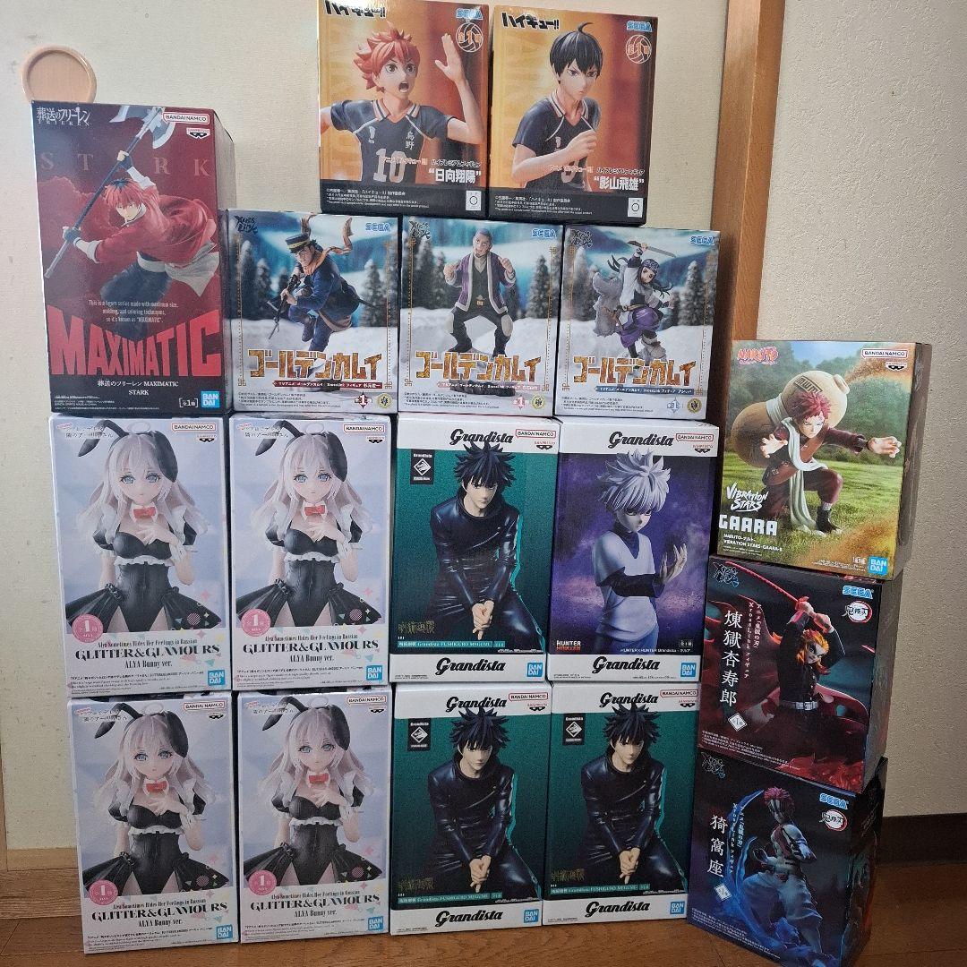 プライズフィギュア まとめ売り 鬼滅の刃 呪術廻戦 ゴールデンカムイ 等 プライズフィギュア まとめ売り 鬼滅の刃 呪術廻戦 ゴールデンカムイ