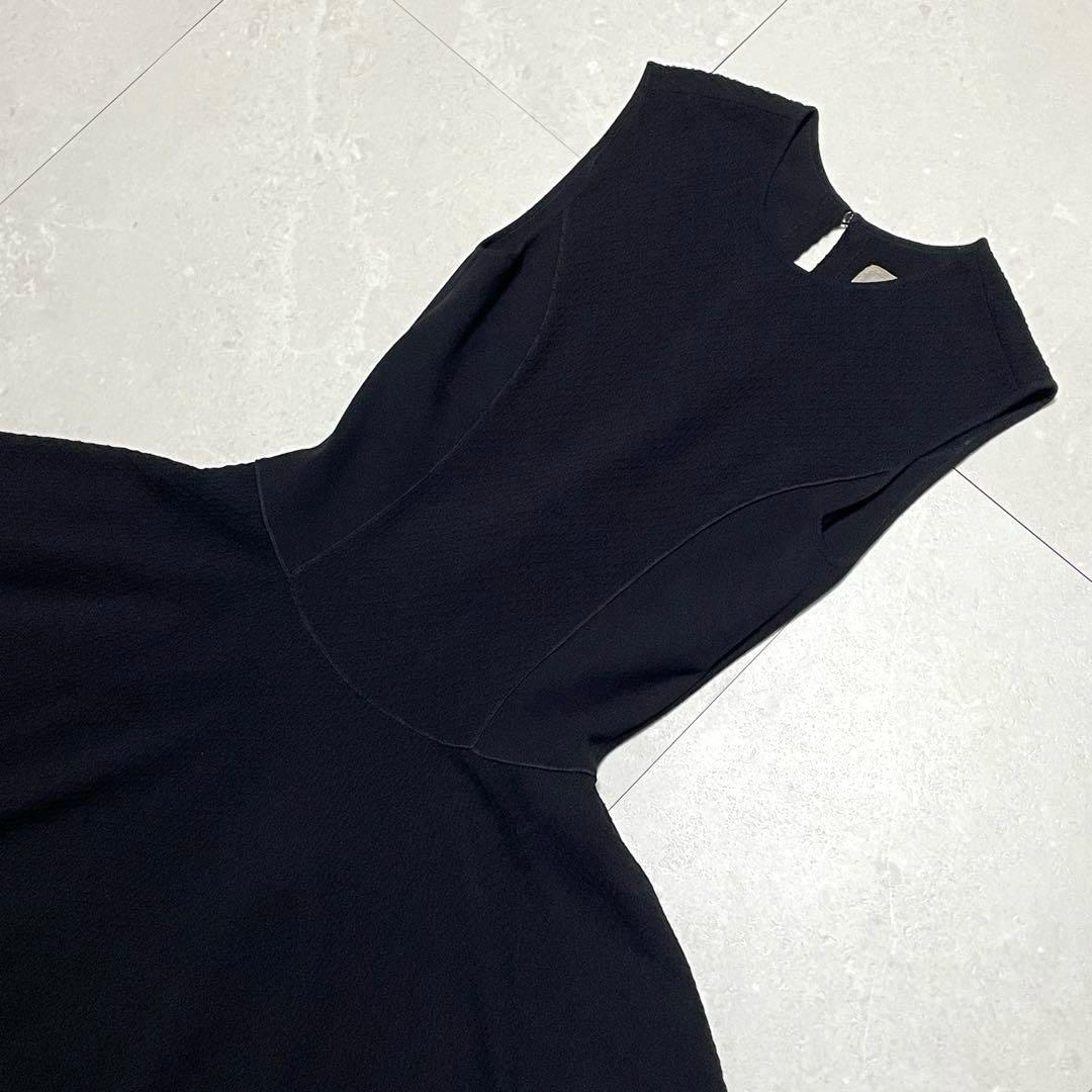 美品 デイジーリン フォクシー ワンピース ストレッチ ブラック 38