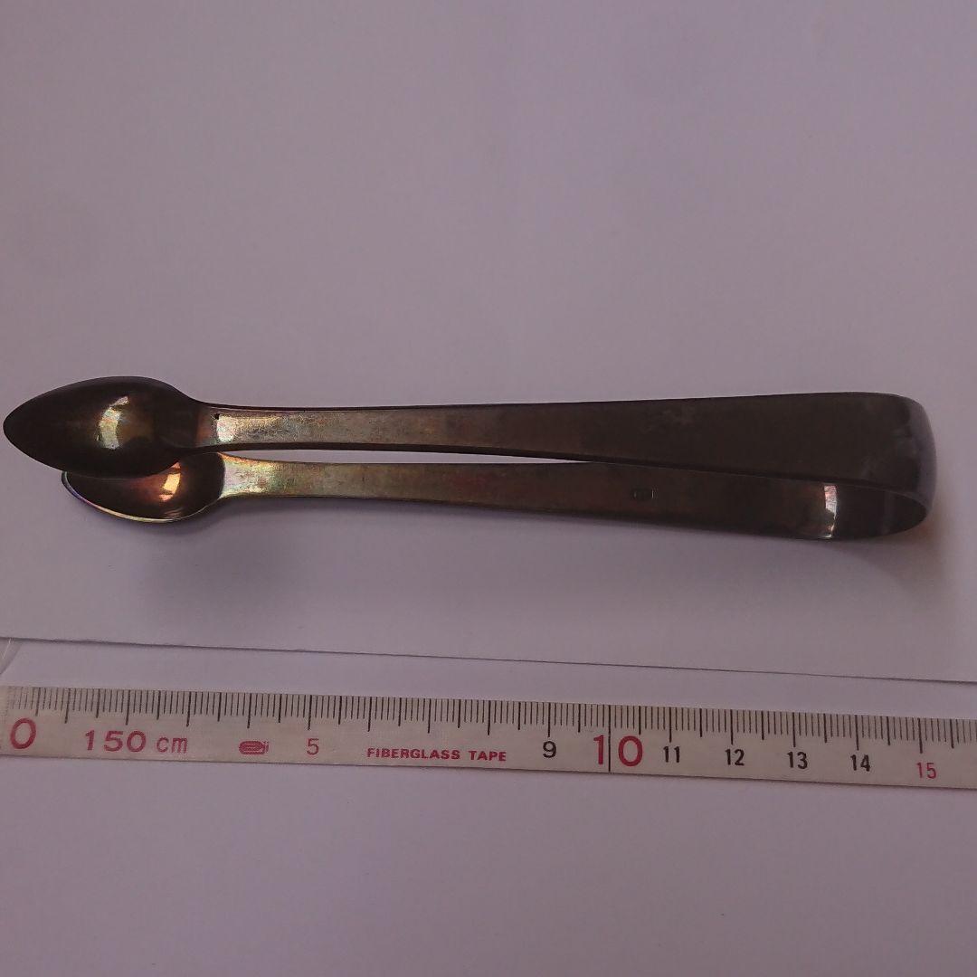 純銀製アンティークカトラリートング(38g) アンティークシルバー、純銀製（925）1893年 マッピン＆ウェッブシェル