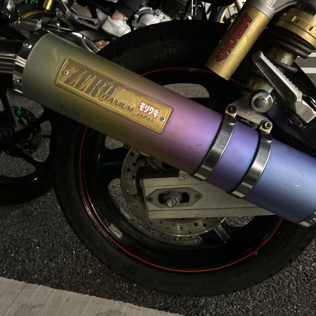 モリワキ チタンマフラー 4-1エキゾースト　cb400sf nc31用 21ODncPb30L.jpg