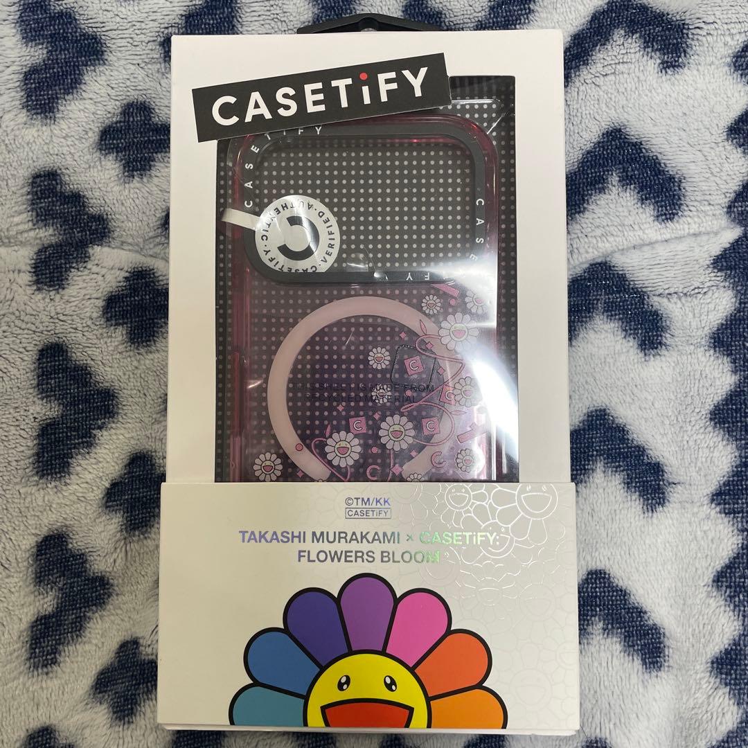 CASETiFY Takashi Murakami iPhoneケース CASETiFY x Takashi Murakami Clear Case MagSafe Compatible + Strap