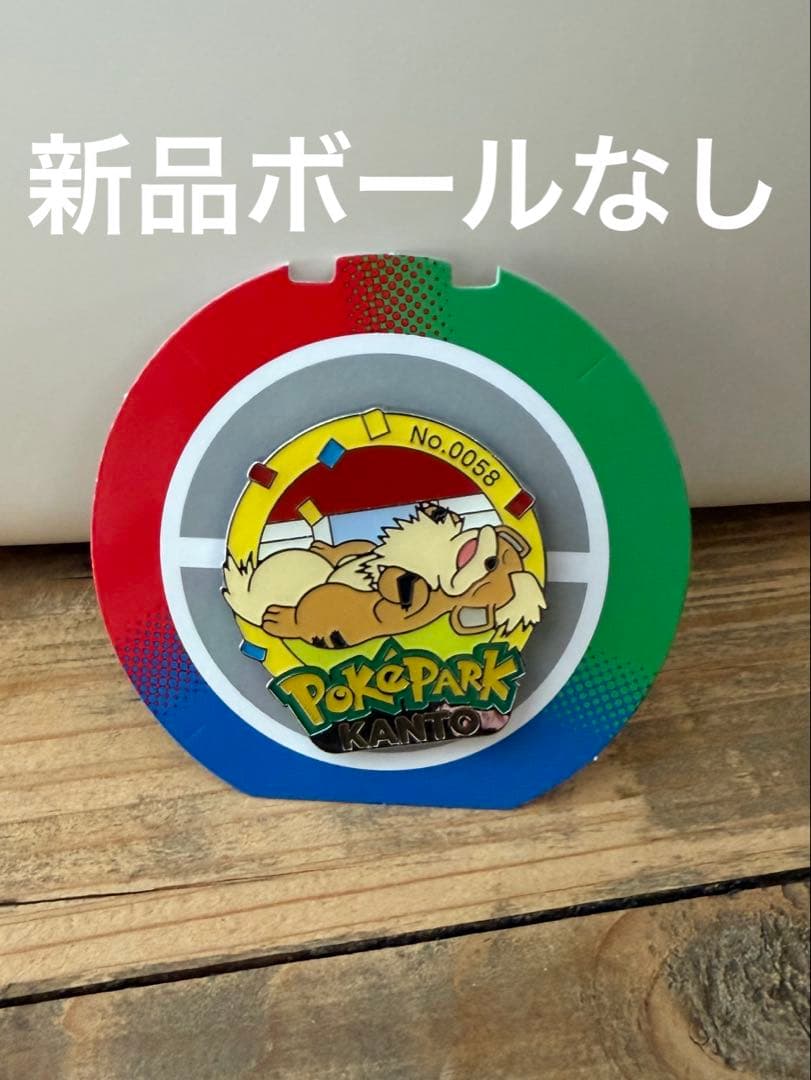 限定品】ポケパーク カントー ピンバッジ ピンズ ガーディ - メルカリ