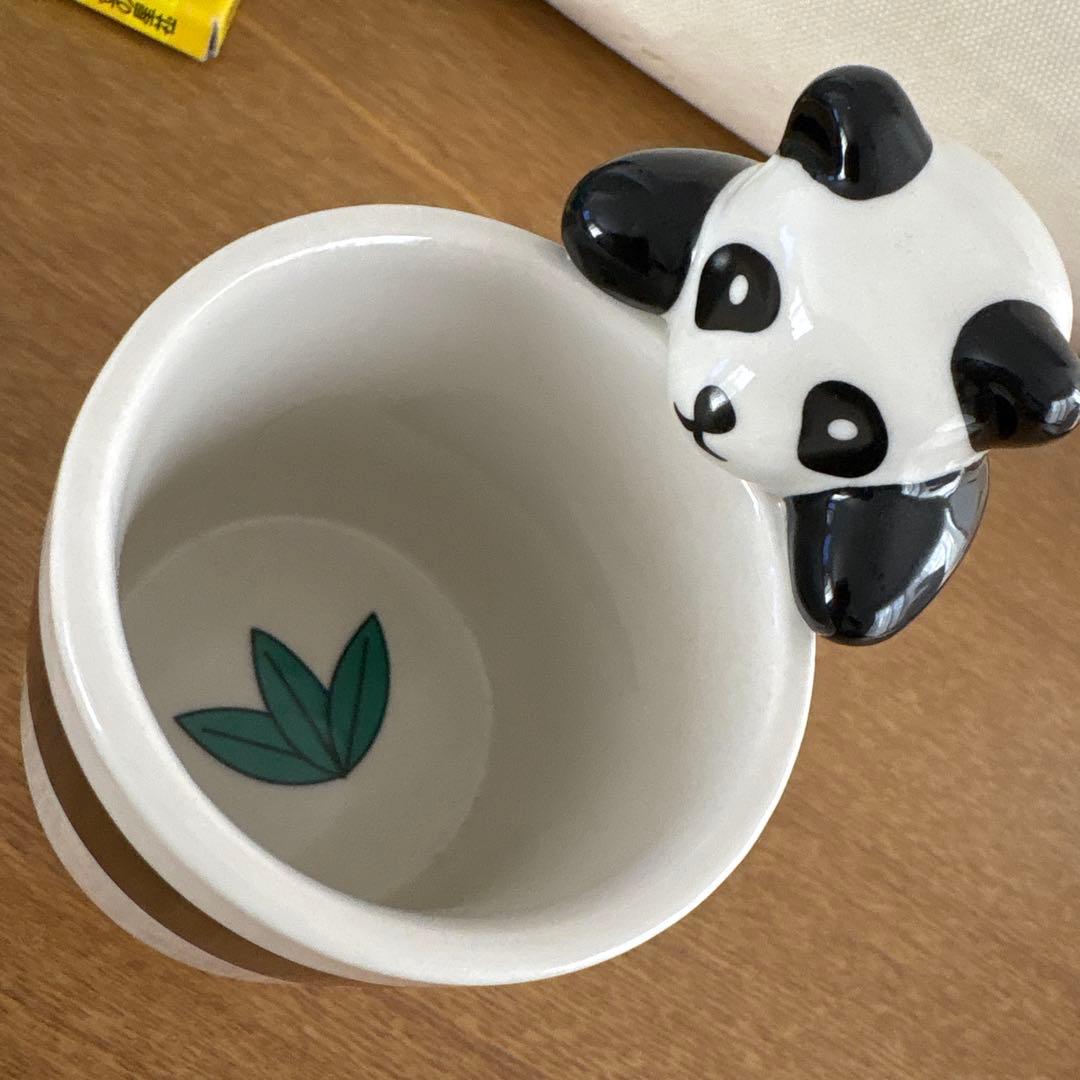 レア‼️ドラマ 相棒 PANDA NONDA？ マグカップ ペン立て パンダ - メルカリ