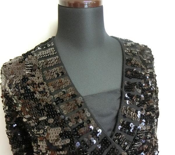 極美品】グッチ コレクションライン 総スパンコール ニットワンピース