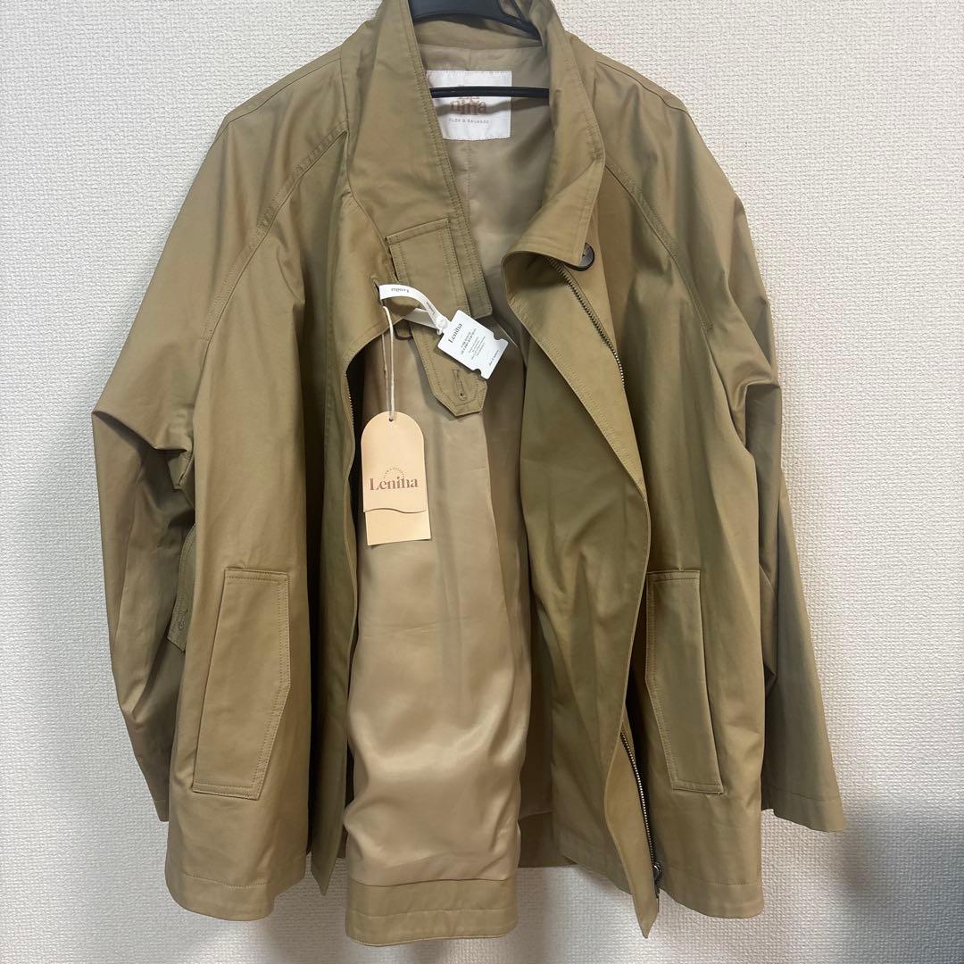 新品LENINA BAYLIN Cape Trench Coat サナ着用コート - メルカリ