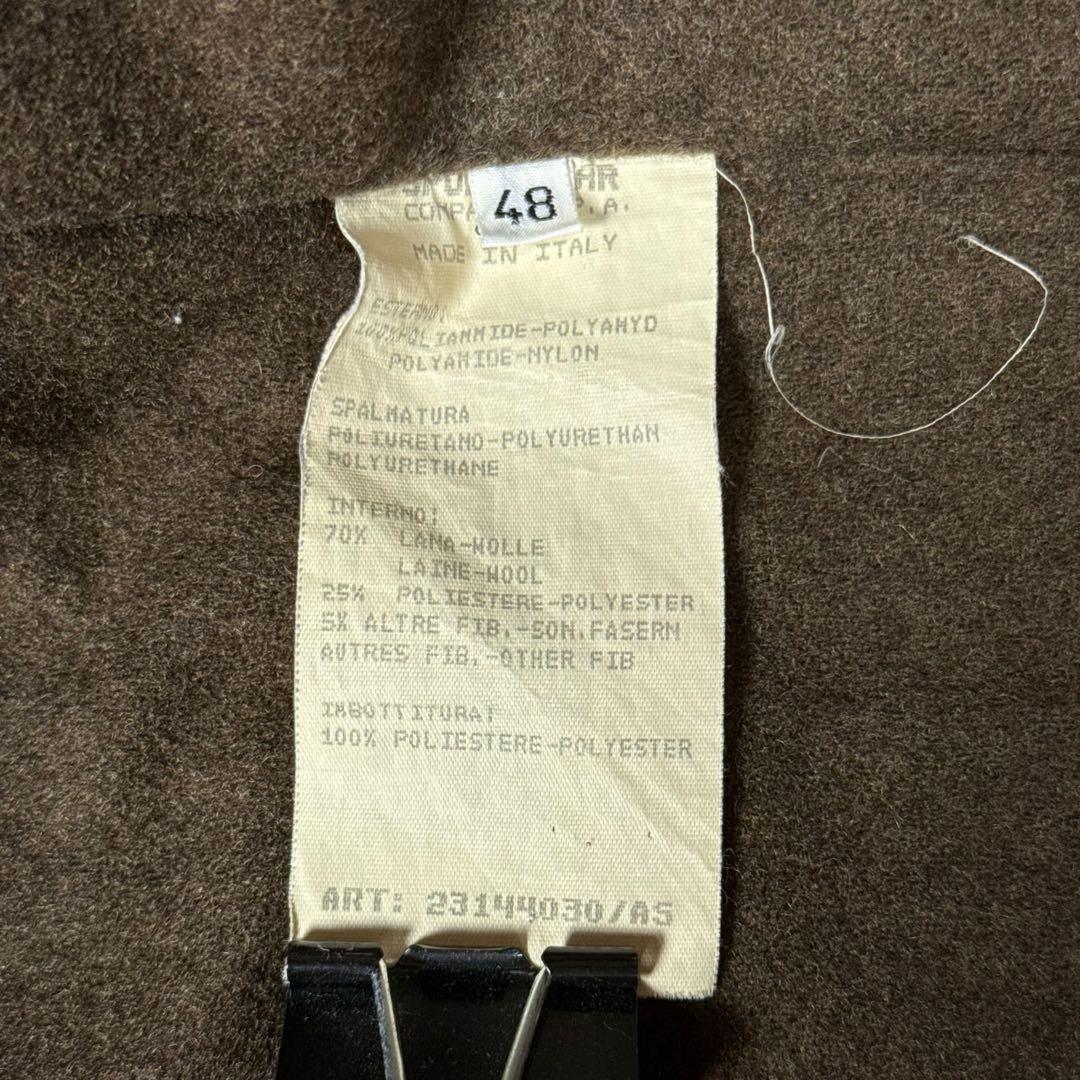 《激レア》BONEVILLE 90s ナイロンパフジャケット 中綿 カーキ 48