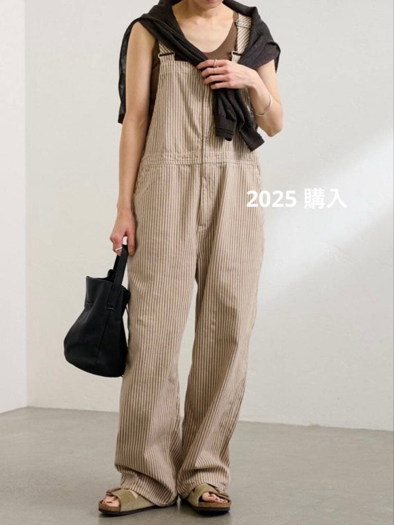 【新品】フレームワーク ヒッコリーオーバーオール　36 ヒッコリーオーバーオール（サロペット／オーバーオール）｜FRAMeWORK