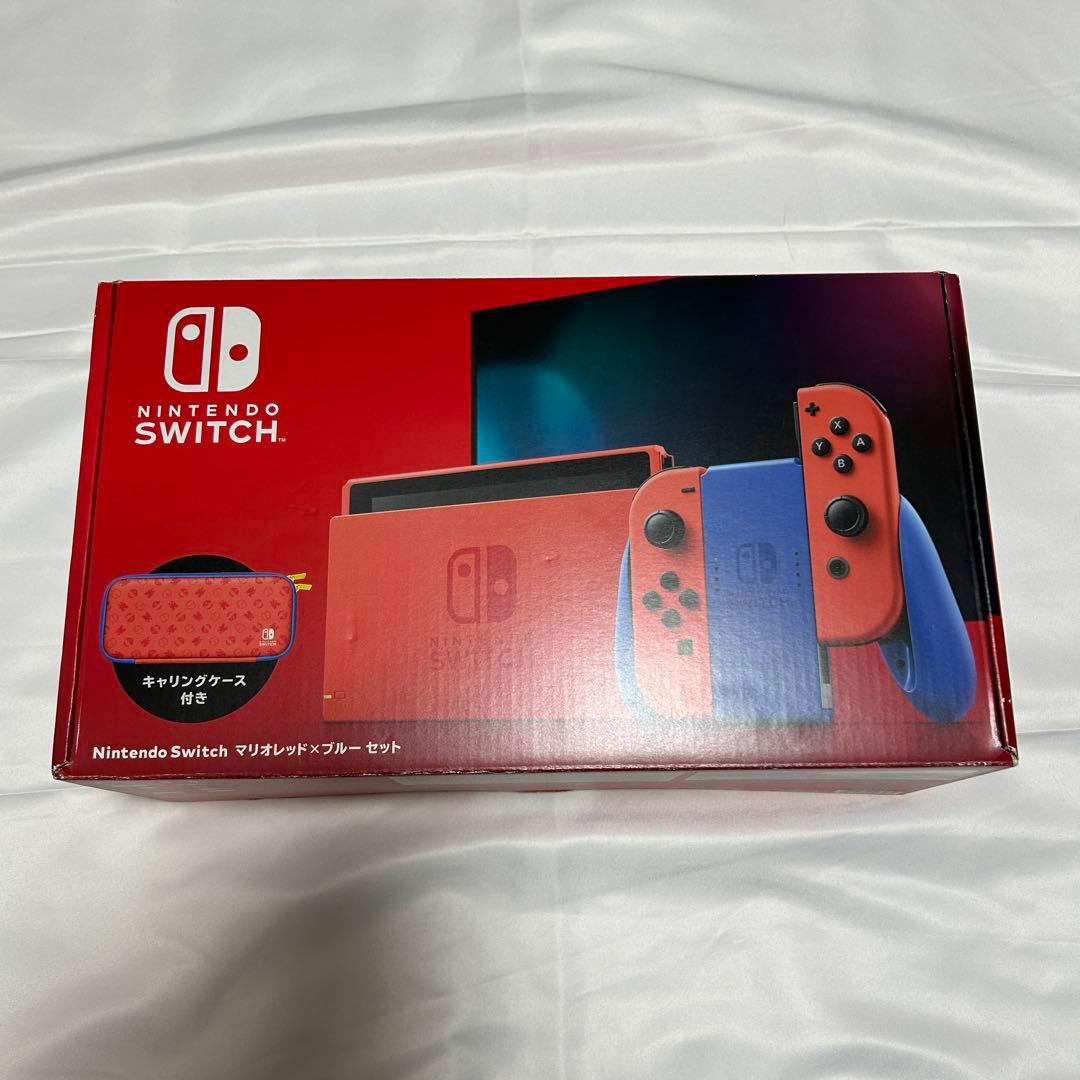 希少・美品】Nintendo Switch マリオレッド✖︎ブルーセット - メルカリ