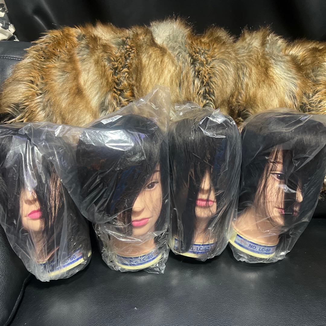 美容師国家試験用カットウィッグ　新品未使用 24-12-14 国家試験用カットウィッグ | 練習用ウィッグ・クランプ