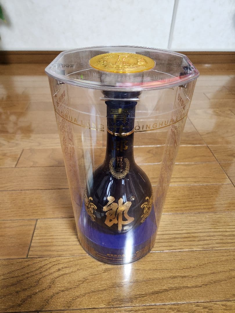 【新品未開封】青花郎酒　醤香型白酒 Amazon.co.jp: 中国白酒【醤香型白酒】 青花郎酒（あおはなろうしゅ