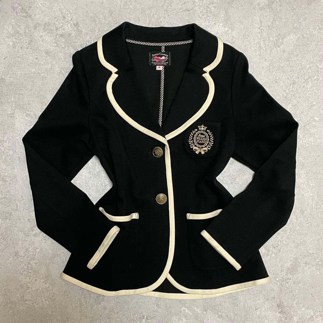 美品】メゾピアノ ブレザー フォーマル フェミニン 150 卒服 入学 卒業