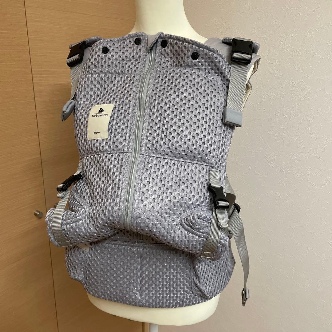 べべスワン 抱っこ紐（シルバーグレー） - メルカリ