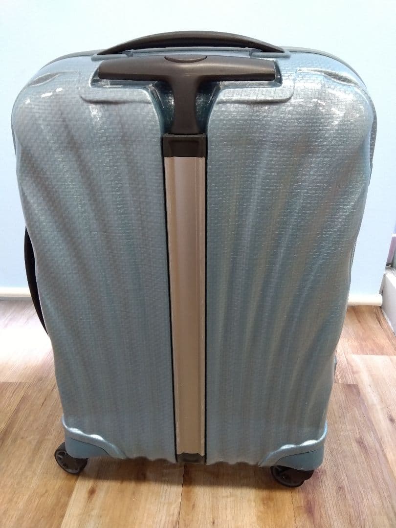 中古品】サムソナイト コスモライト 36L アイスブルー - メルカリ