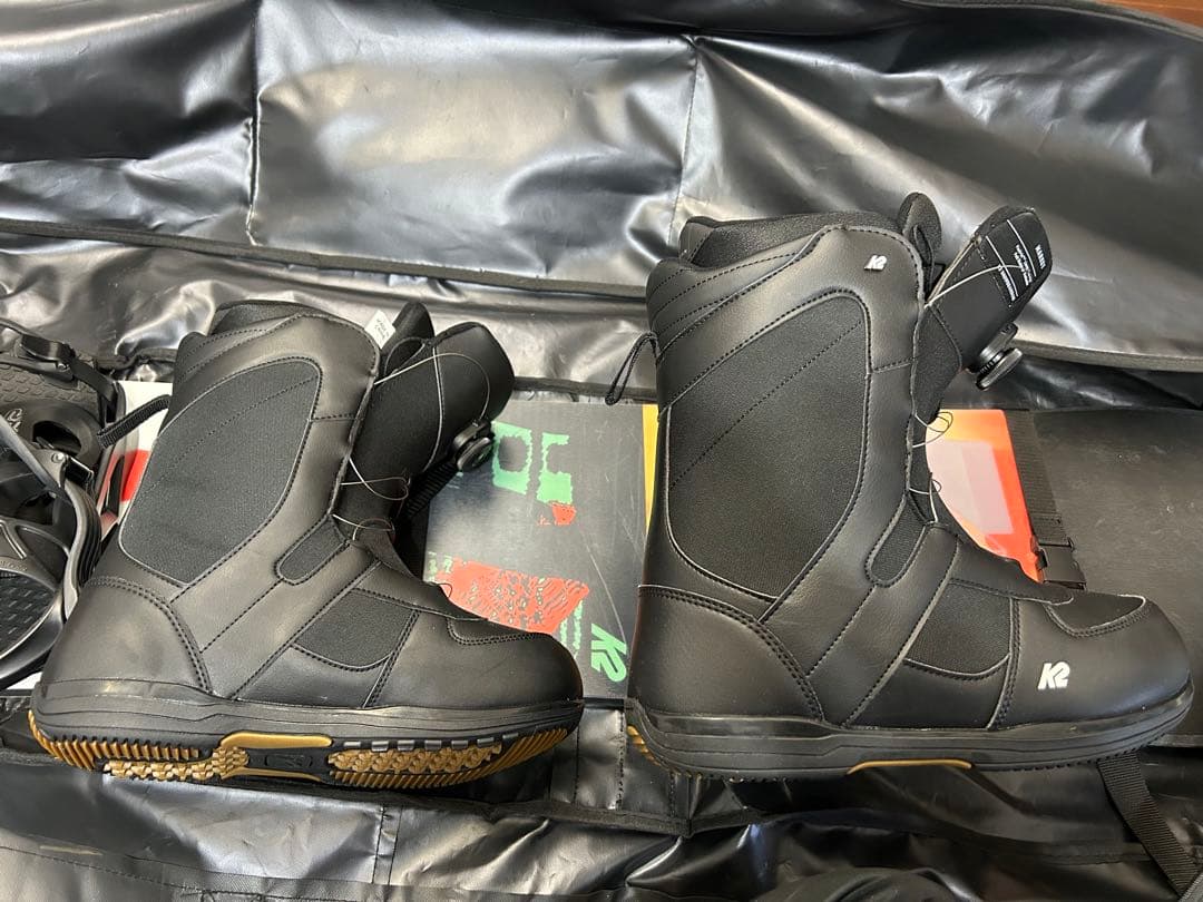 【美品】K2 スノーボード 156/K2ブーツ28.5/ケース付き -おまけ付き