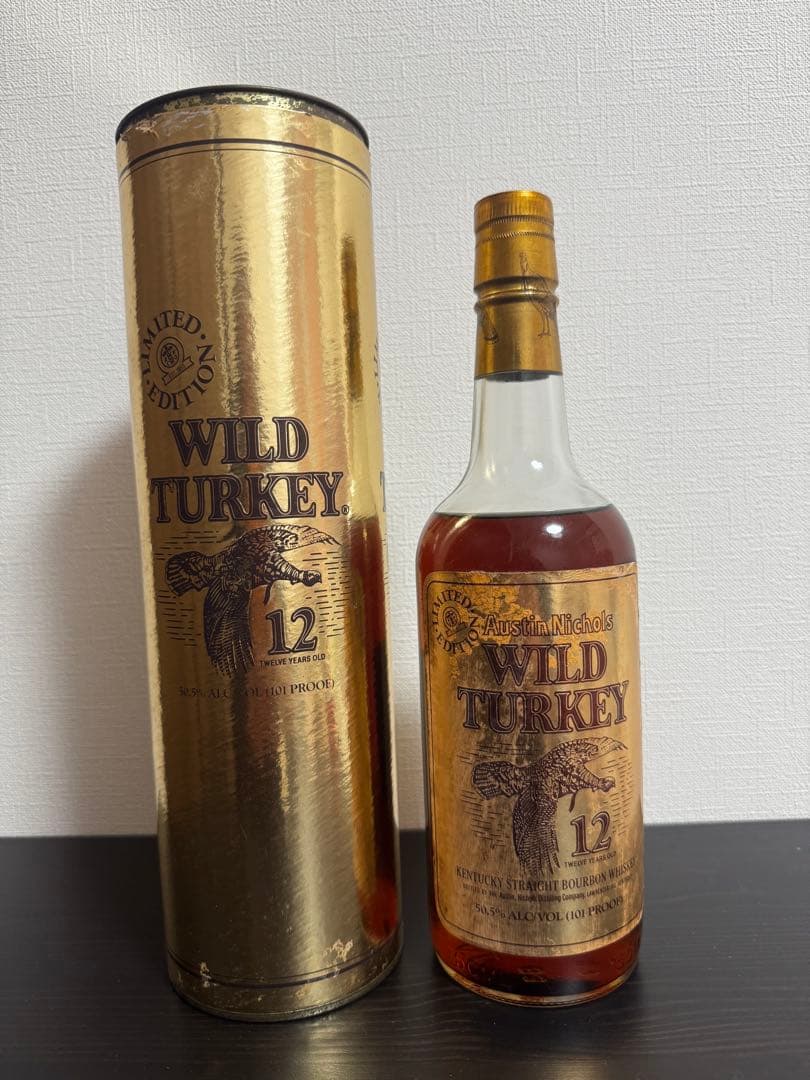 WILD TURKEY 12年 ワイルドターキー ゴールドラベル 買取実績】ワイルド ターキー 12年 ゴールドラベル 750ml | お酒買取