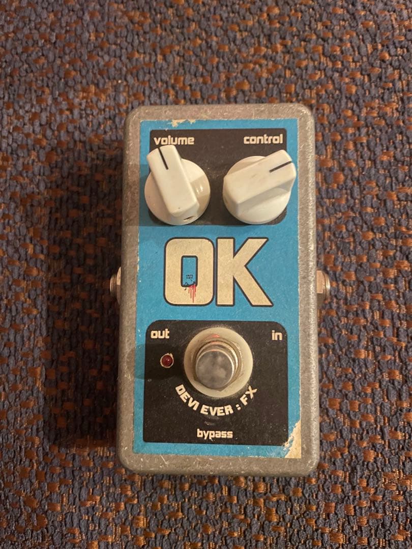 (希少)Devi Ever FX OK fuzz 動作確認済み Devi Ever / OK レビュー - △▽エフェクターレビューとメモ△▽