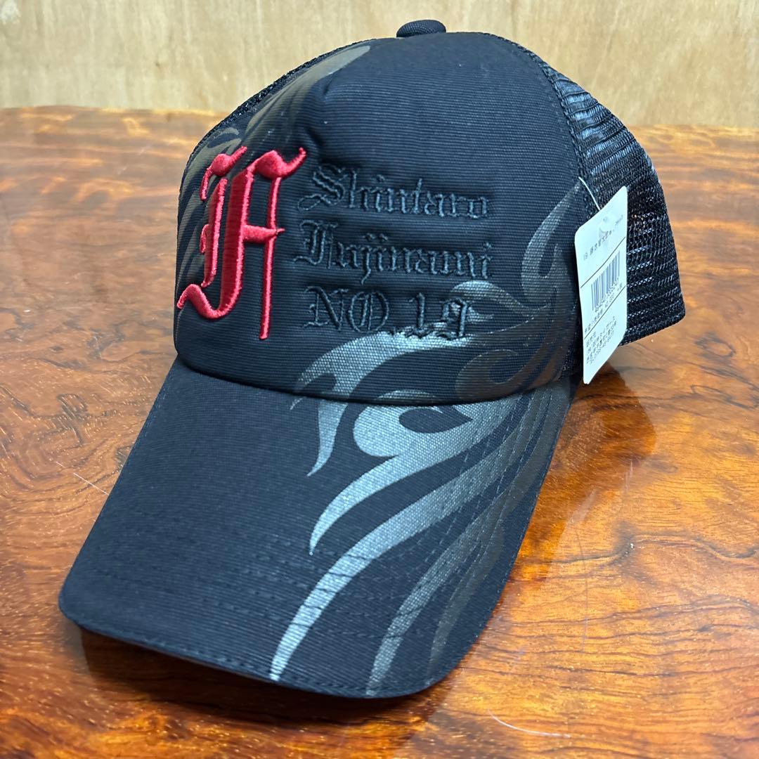 トラッカーキャップ ブラック刺繍 0303o341 - メルカリ