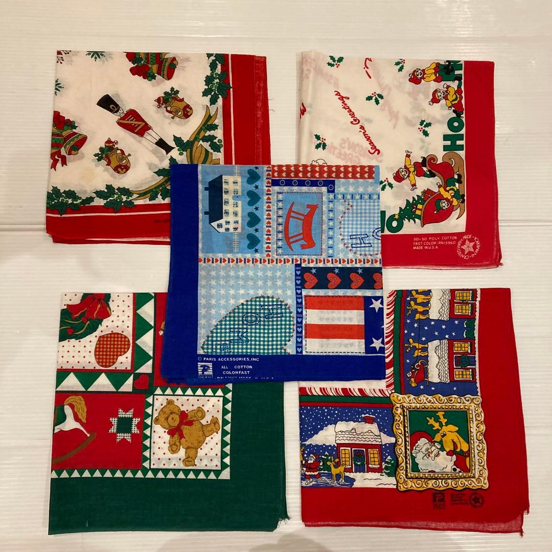 80s ビンテージ バンダナ まとめ売り vintage USA - メルカリ