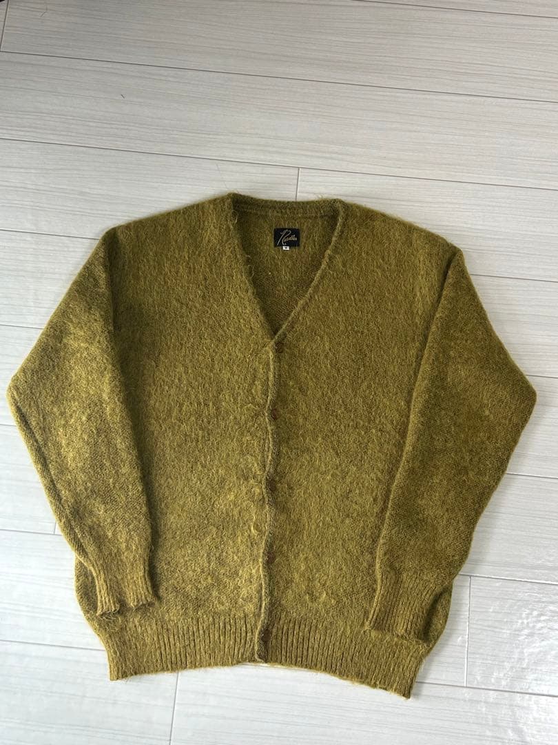 22AW Needles モヘアカーディガン - メルカリ