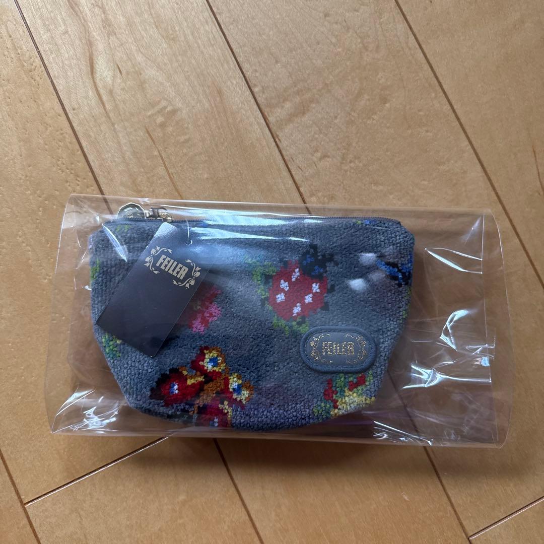 FEILER ハイジ ポーチ グレー - メルカリ