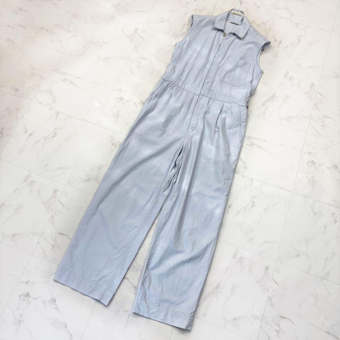 オーラリー 20SS スリーブレス　ジャンプスーツ　S オーバーオール1 20ss AURALEE ジャンプスーツ オールインワンの通販 by 馬場豊's shop