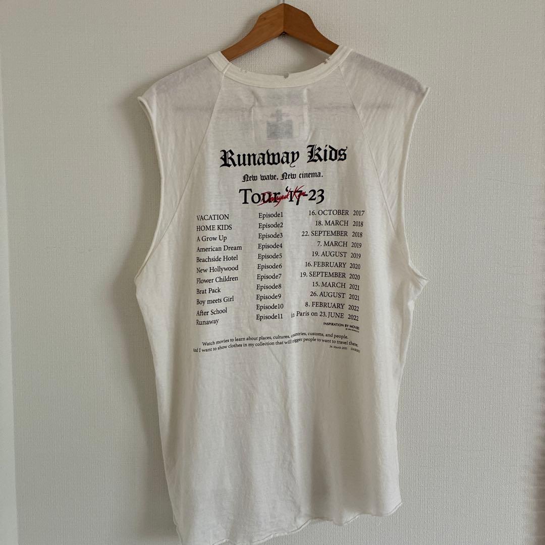 トップス DAIRIKU 23ss \"New\" No-sleeve Tee