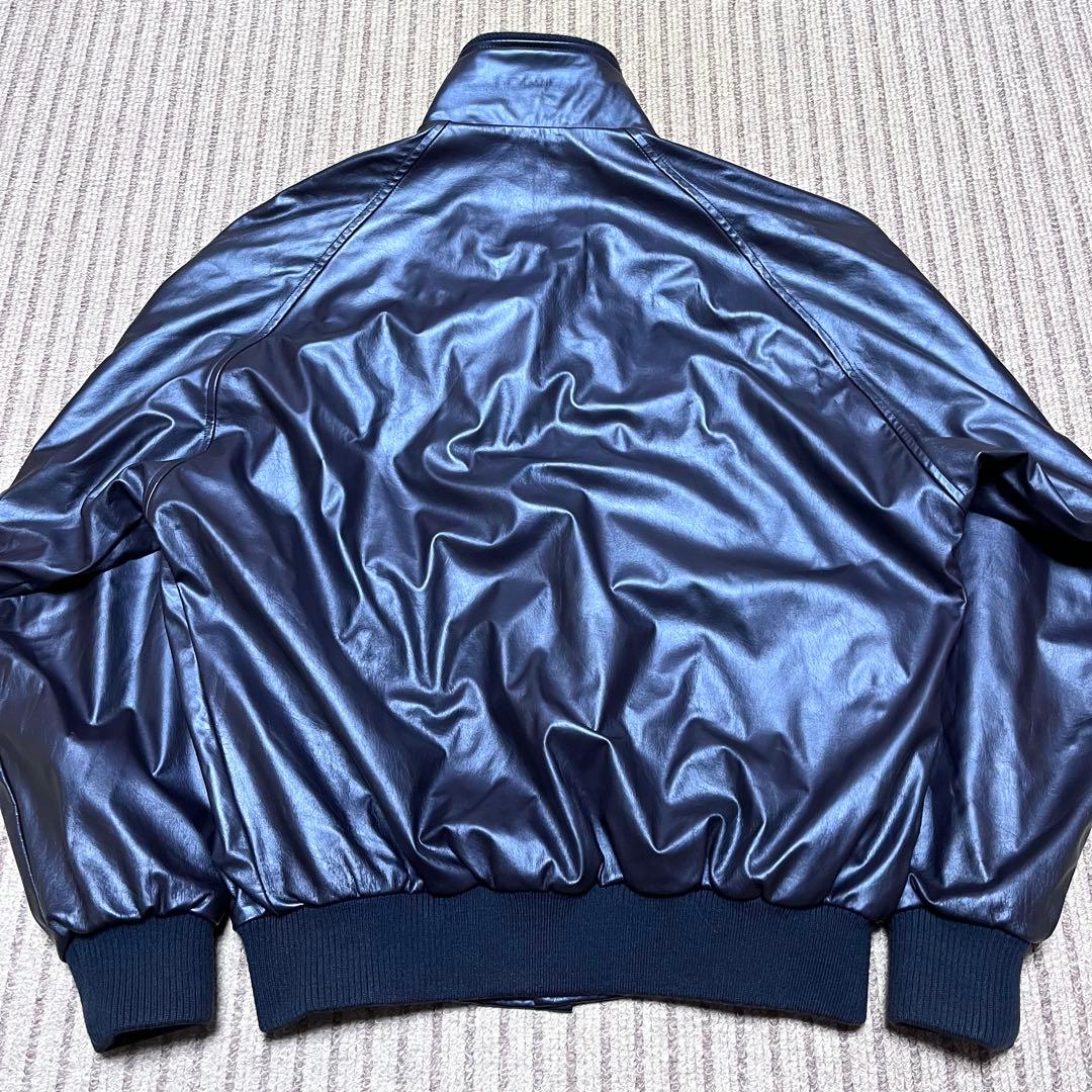 MIZUNO 高校野球部 グランドコート グラコン ジャンパー 紺 光沢