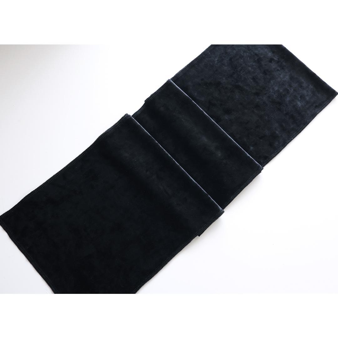 極美品！希少◆ 振袖6点セット ◆丈159cmフルセット総絞り黒ブラック53Bw