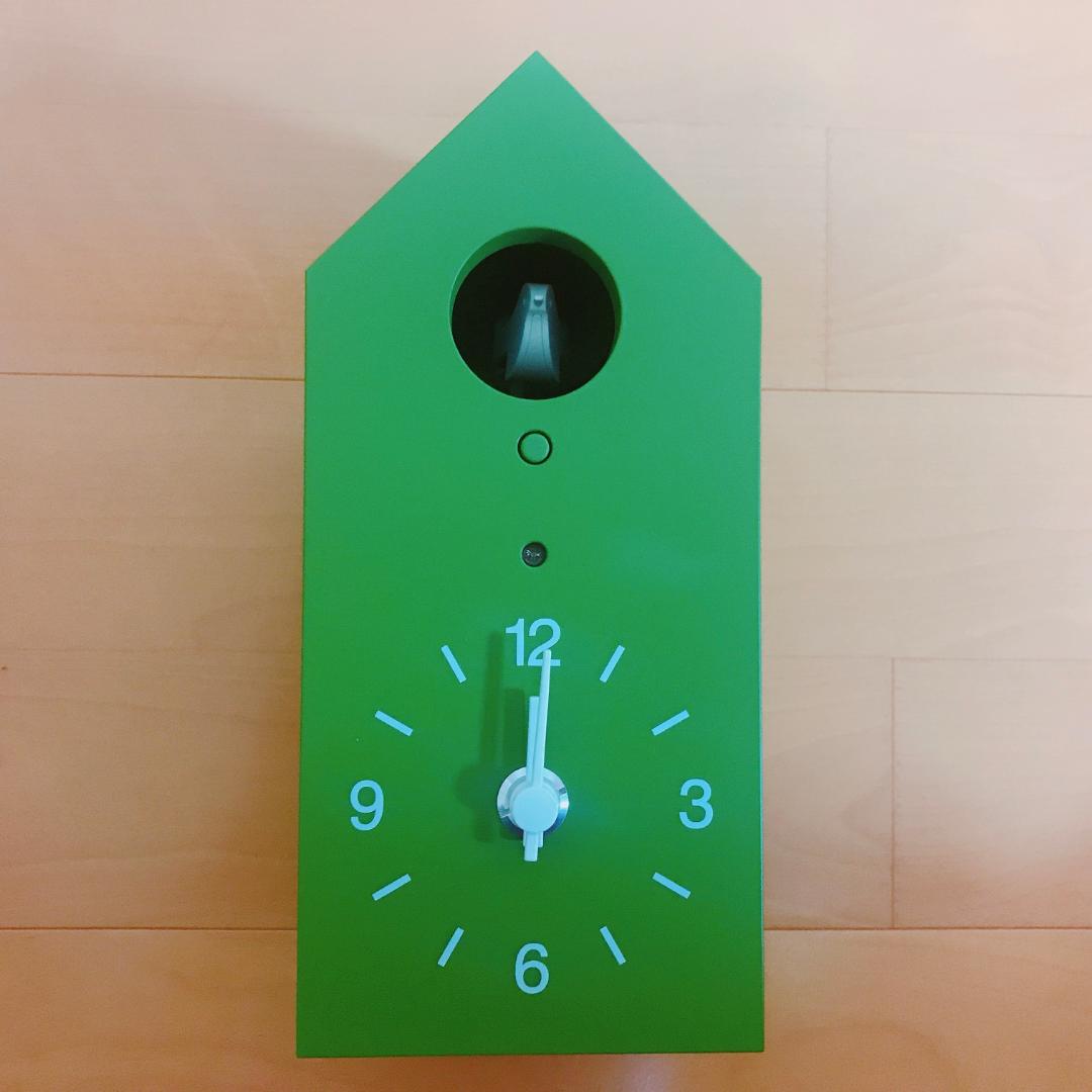 無印良品 鳩時計〈グリーン〉 - メルカリ