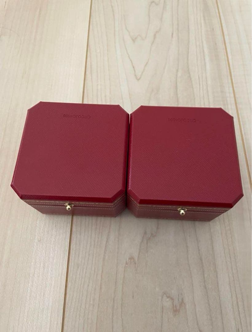 空箱 カルティエ リング ジュエリーボックス ショッパー - メルカリ
