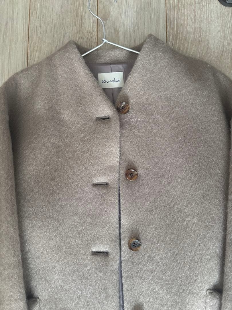 Steven Alan MOHAIR SHAGGY LONG COAT - メルカリ