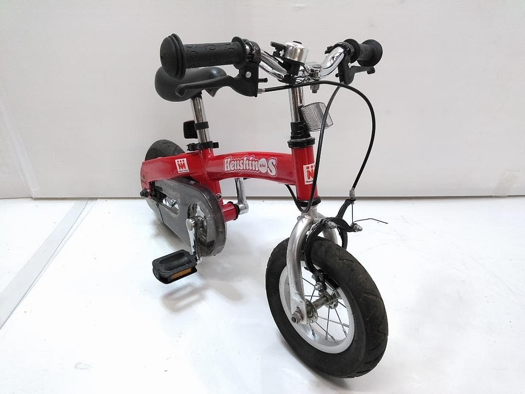 Henshin Bike へんしんバイクS レッド △ Henshin bike S へんしんバイクS 10インチ レッド ペダルなし 自転車