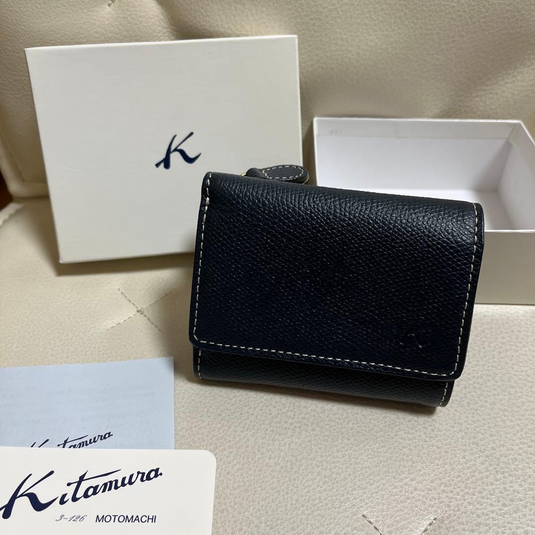 キタムラ　 二つ折り財布 落ち着いたネイビー 1240501025588_1.jpg