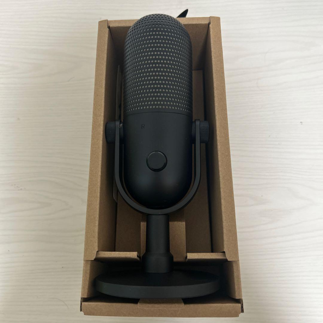 配信機器・PA機器・レコーディング機器 Razer Seiren V3 Chroma Pro RGB USB Microphone with Tap-to-Mute - Razer Seiren V3 Chroma