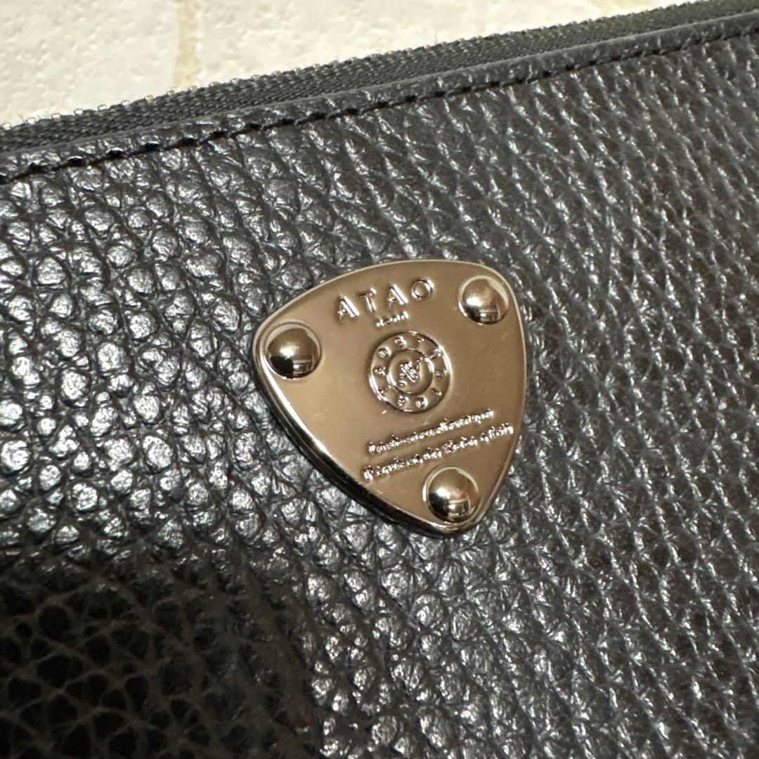 アタオ ATAO アミュレット ブラックメッキ アタオ財布 長財布