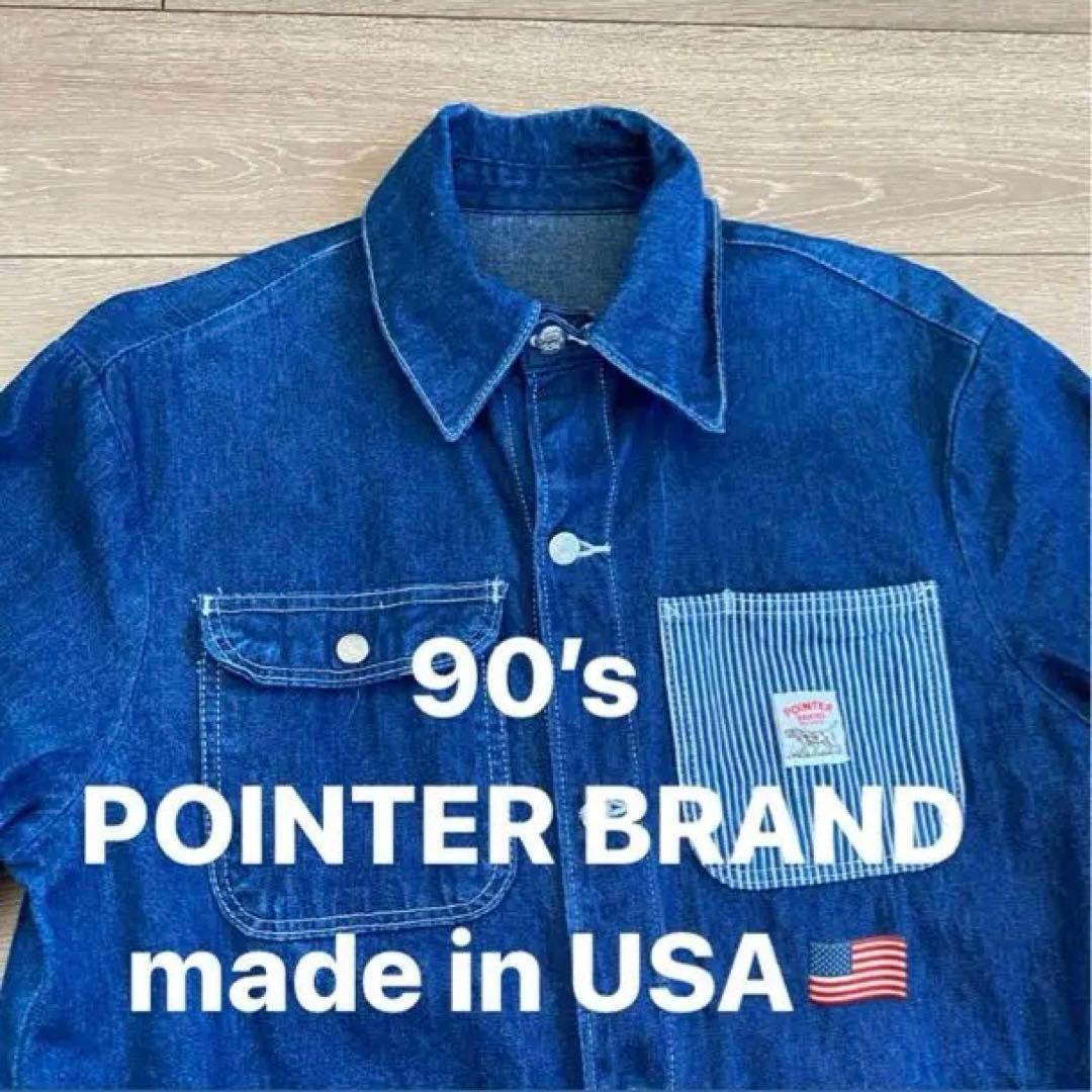 90年代 POINTER BRAND(ポインターブランド)カバーオール - メルカリ