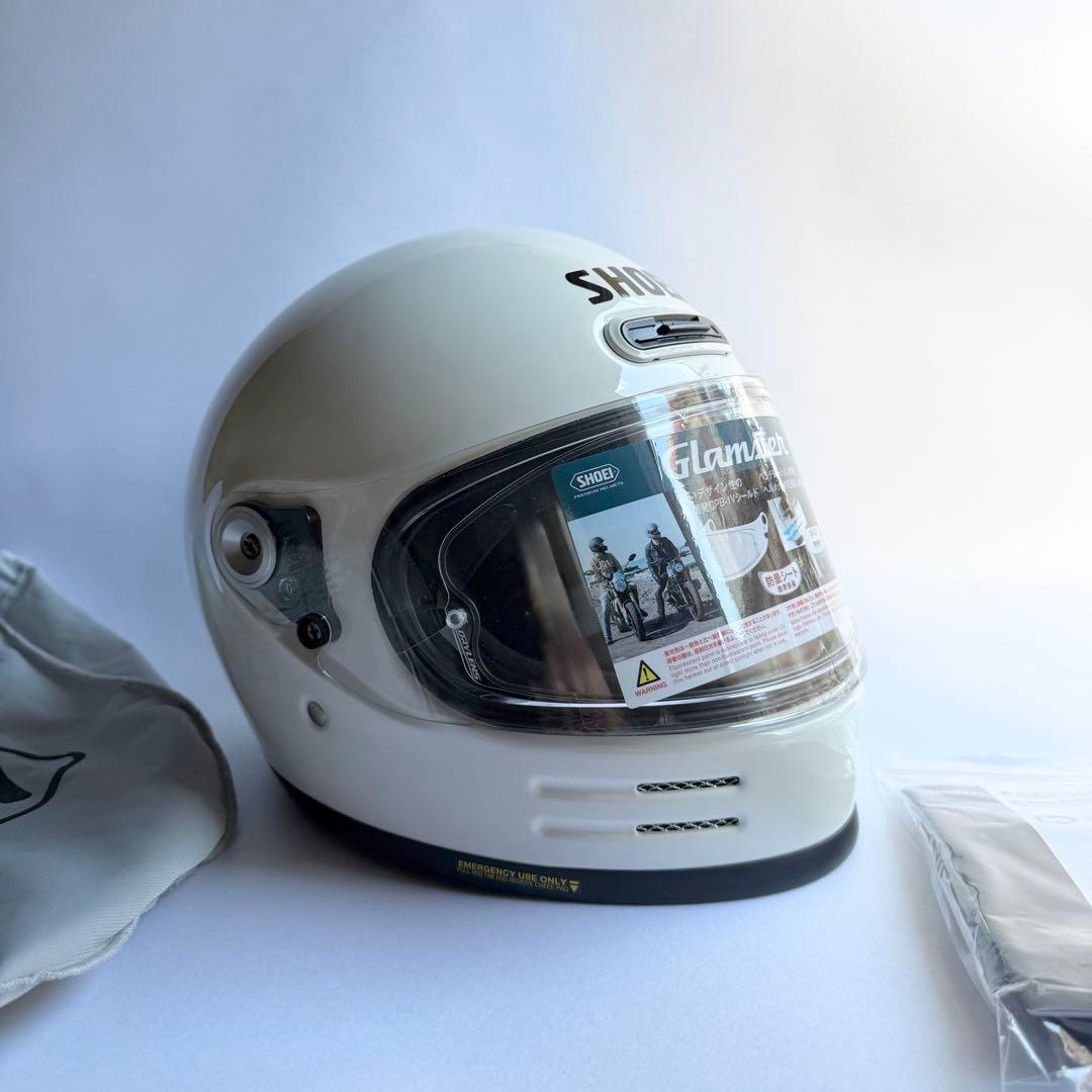 SHOEI Glamster フルフェイスヘルメット オフホワイト Glamster (グラムスター) オフホワイト フルフェイスヘルメット｜フル