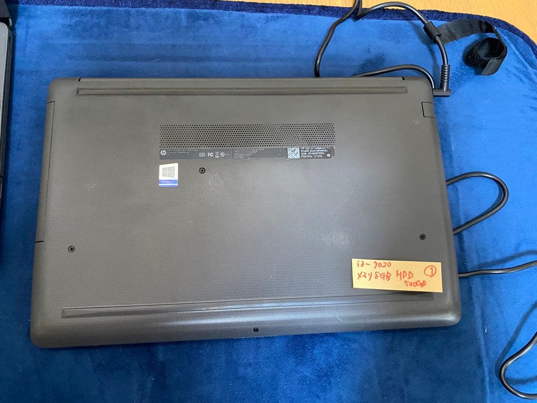 HP 250G7 i3 7020U 8GB 500GB 4台セット - メルカリ