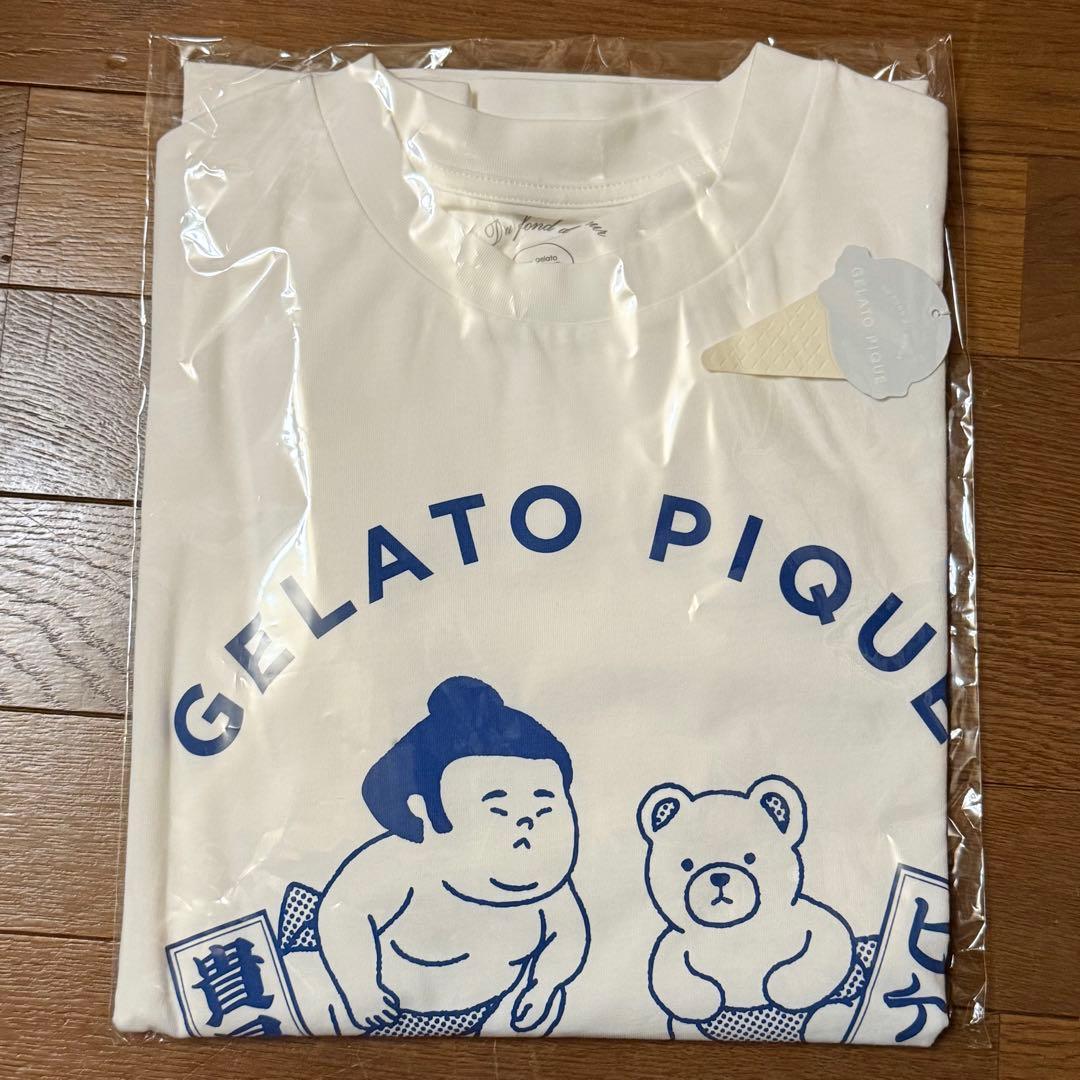 貴景勝　白　ホワイト　ジェラートピケ ピケベア　Tシャツ　1枚 WILDSIDE】【UNISEX】ベアモチーフTシャツ(トップス)｜ルームウェア