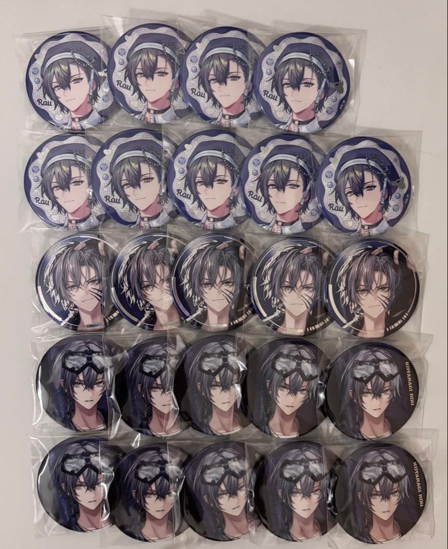 小柳ロウ ぎゃうるふ 缶バッジ まとめ売り にじさんじ - メルカリ