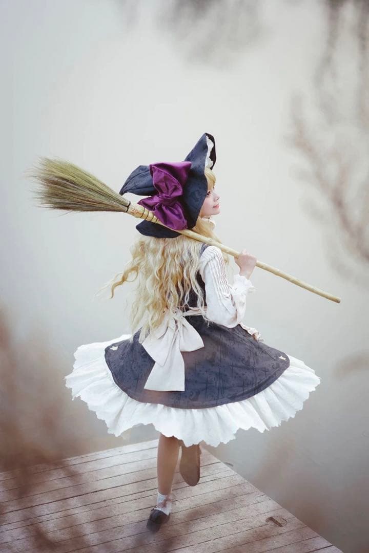 新品 森森仙 東方プロジェクト 東方project 霧雨魔理沙 コスプレ XL